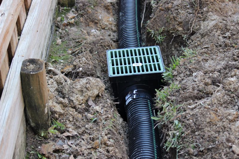French Drain Close-up
